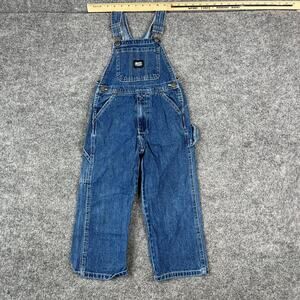 Key‎ Denim Overalls Kids Size 5 Blue Bib Carpenter Classic Workwear USA Made